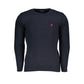 U.S. Grand Polo Blue Acrylic Sweater