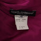 Dolce & Gabbana Sheath Mermaid Fuchsia Silk Stretch Gown Dress