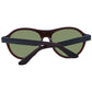 Serengeti Brown Acetate Sunglasses