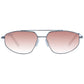 Serengeti Gray Metal Sunglasses