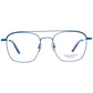 Hackett Blue Stainless Steel Glasses (Frames)