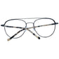 Hackett Black Stainless Steel Glasses (Frames)
