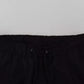 Dolce & Gabbana Black Jogger Jogging Wool Pants