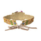 Dolce & Gabbana Multicolor Embellished Floral Crystal Wide Waist Belt