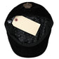 Dolce & Gabbana Black Crown Cotton Newsboy Hat Men