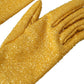 Dolce & Gabbana Gold Lurex Fantasia Mid Arm Length Gloves