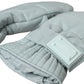 Dolce & Gabbana Green Quilted Nylon Wrist Length Mitten Gloves