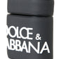 Dolce & Gabbana Black White Silicone Embossed Logo Airpods Case