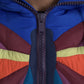 Dolce & Gabbana Multicolor Butterfly Hooded Puffer Jacket