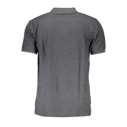 Slazenger Gray Cotton Polo Shirt