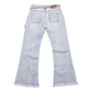 One Teaspoon Light Blue Cotton Women's Flared Jean