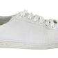 Dolce & Gabbana White Saint Tropez Lace Up Men Sneakers Men Shoes