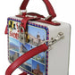 Dolce & Gabbana White Plexi Box Sicilia Square Hand Shoulder Purse Bag