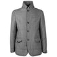 Made in Italy Gray Wool Men Jacket