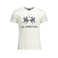 La Martina White Cotton Men T-Shirt