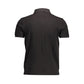 North Sails Black Cotton Men Polo Shirt