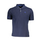 La Martina Blue Cotton Men Polo Shirt