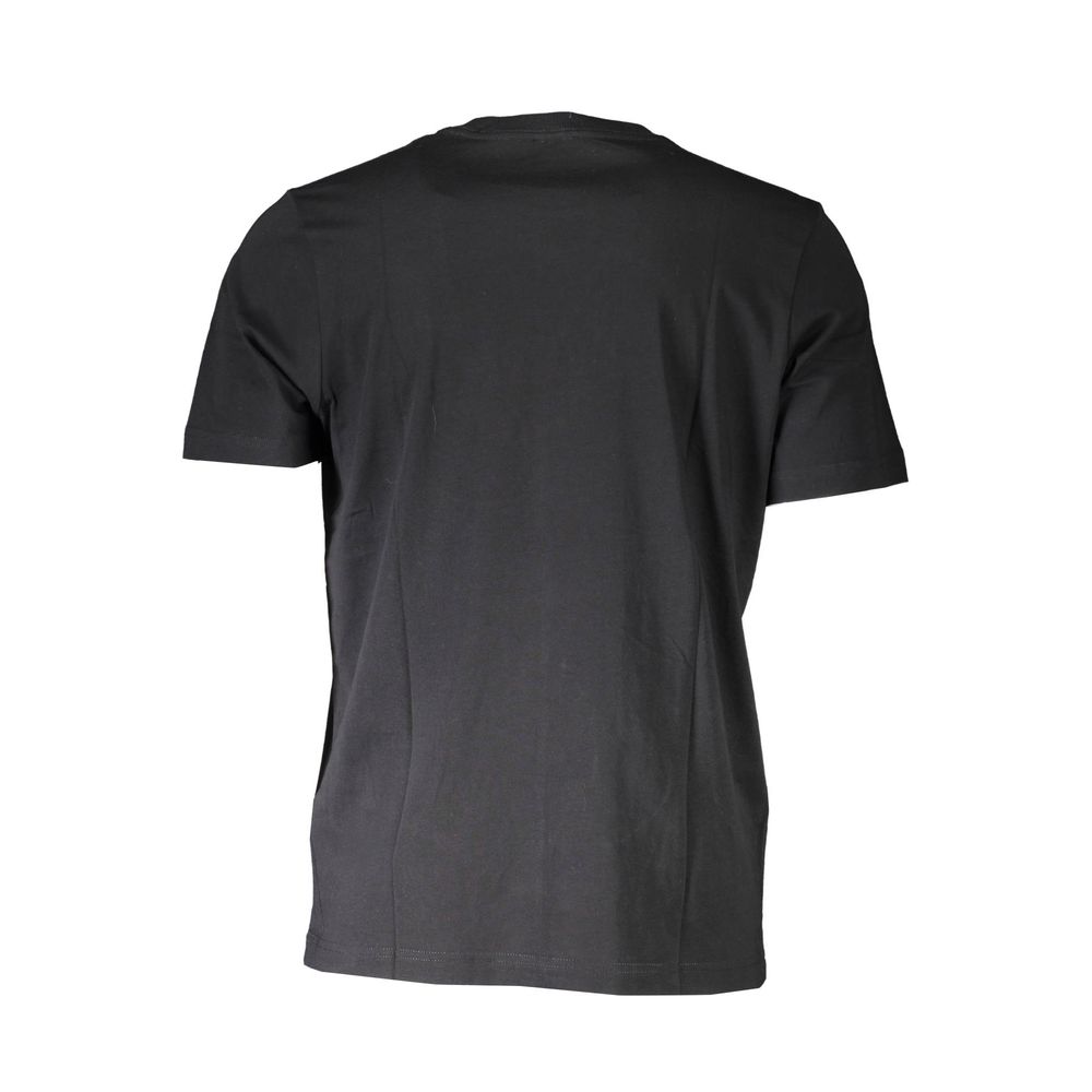 Diesel Black Cotton Men T-Shirt