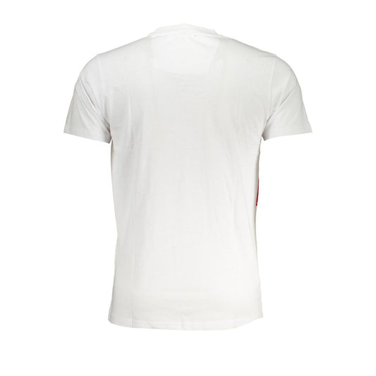 Cavalli Class White Cotton T-Shirt