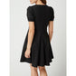 Love Moschino Black Wool Women Dress