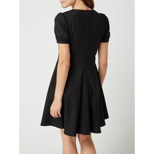 Love Moschino Black Wool Women Dress