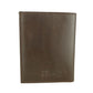 La Martina Elegant Dark Brown Leather Passport Holder