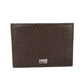 Cavalli Class Chic Calfskin Leather Card Holder