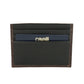 Cavalli Class Chic Calfskin Leather Card Holder