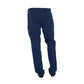 Made in Italy Blue Polyester Men's Trouser