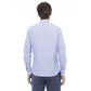 Baldinini Trend Light Blue Cotton Men Shirt