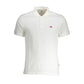 Levi's White Cotton Men Polo