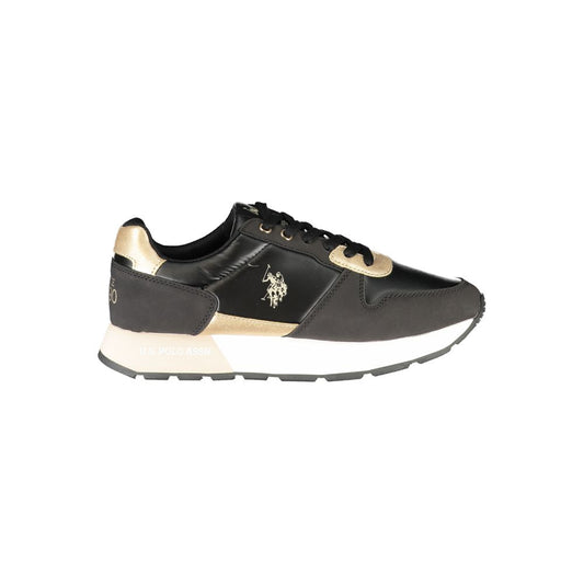 U.S. POLO ASSN. Black Polyester Women Sneaker