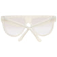 Marciano by Guess White Plastic Sunglasses