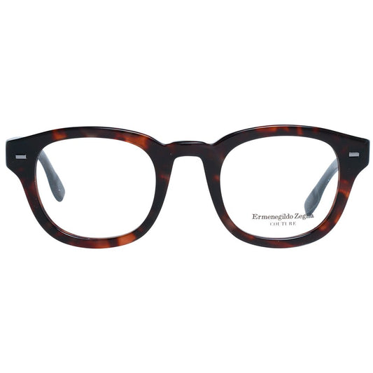 Zegna Couture Brown Men Optical Frames