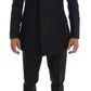 Dolce & Gabbana Gray Wool Double Breasted 3 Piece Suit