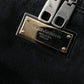 Dolce & Gabbana Black Nylon Logo Plaque Belt Waist Fanny Pack Bag