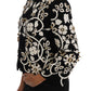 Dolce & Gabbana Floral Embroidered Crystal Wool Coat Jacket