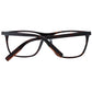 Ermenegildo Zegna Brown Plastic Glasses (Frames)