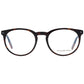 Ermenegildo Zegna Brown Plastic Glasses (Frames)