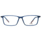Ermenegildo Zegna Blue Plastic Glasses (Frames)