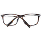 Ermenegildo Zegna Brown Plastic Glasses (Frames)
