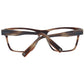Ermenegildo Zegna Brown Plastic Glasses (Frames)