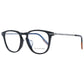 Ermenegildo Zegna Black Plastic Glasses (Frames)