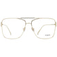 Tod's Gold Metal Glasses (Frames)