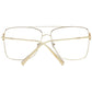 Tod's Gold Metal Glasses (Frames)