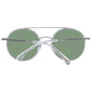 Lozza Gray Metal Sunglasses
