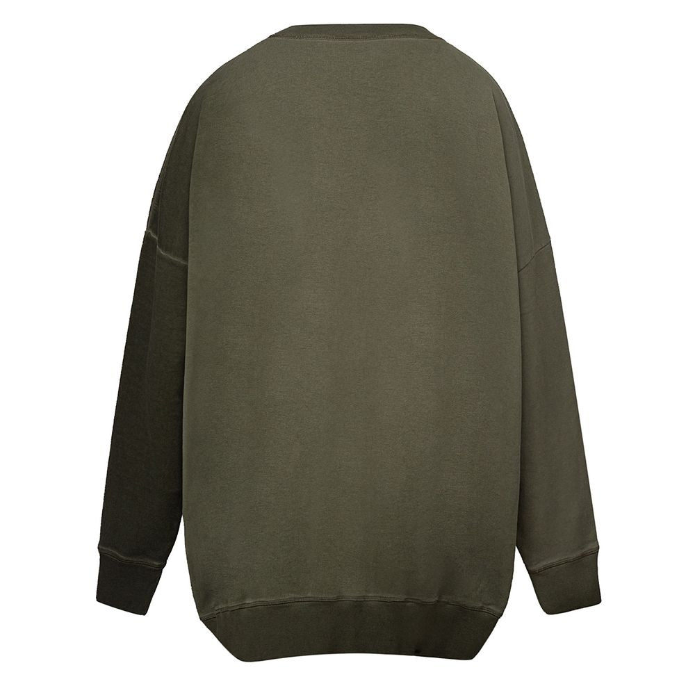 Dsquared² Green Cotton Sweater