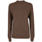 Yes Zee Brown Marabou Sweater