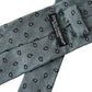 Dolce & Gabbana Green 100% Silk Patterned Adjustable Men Tie