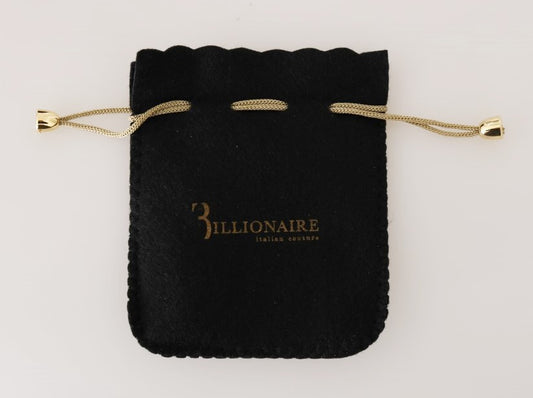 Billionaire Italian Couture Elegant Turtledove Leather Men's Wallet